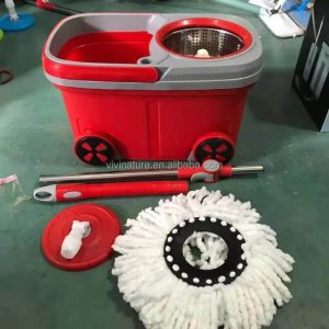 360 mop with big bucket new launch model spin cleaning mop